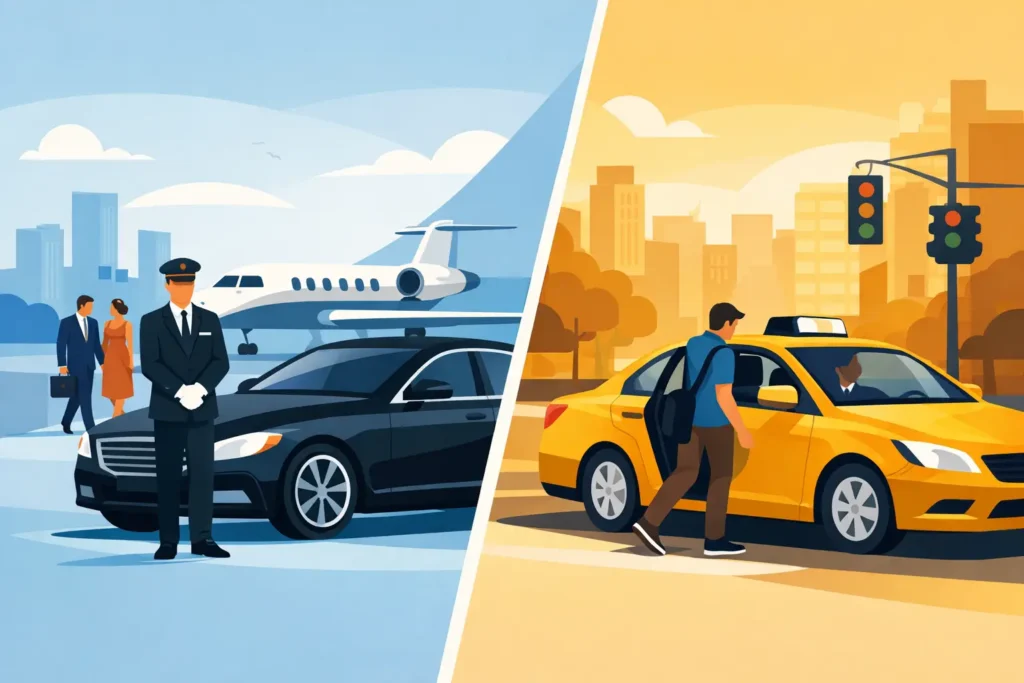 Chauffeur Service vs Taxi: The Real Difference