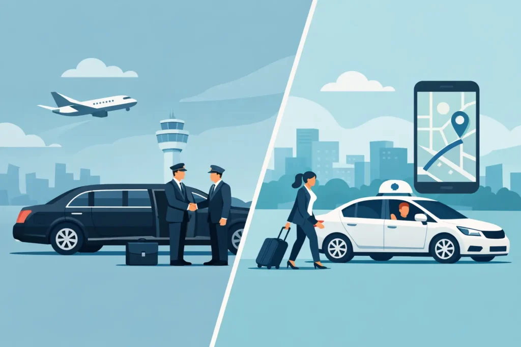 Limo Service vs Rideshare for Important Travel