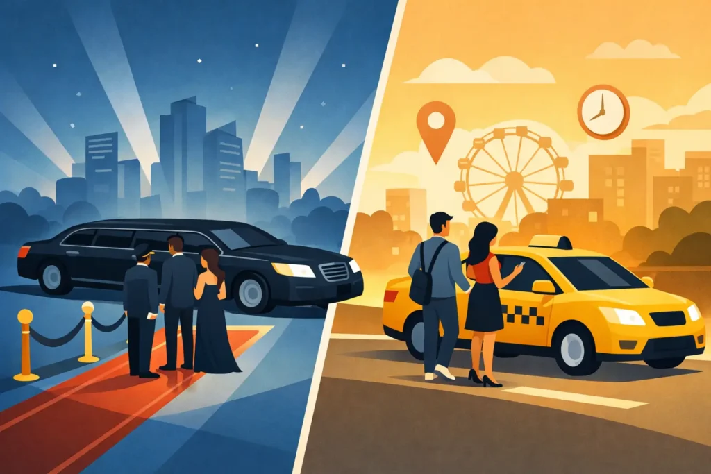 Limo Versus Taxi for Events - What Fits Best?
